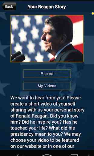 Ronald Reagan: Official App 3