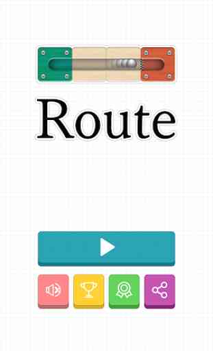 Route - slide puzzle game 3