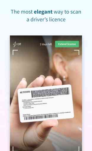 Scannr - Driver's license scanner (ID check) 1
