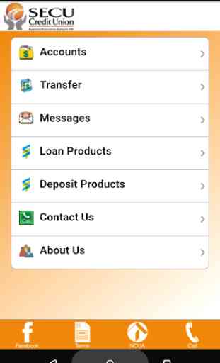 SECU Credit Union Mobile Banking 1