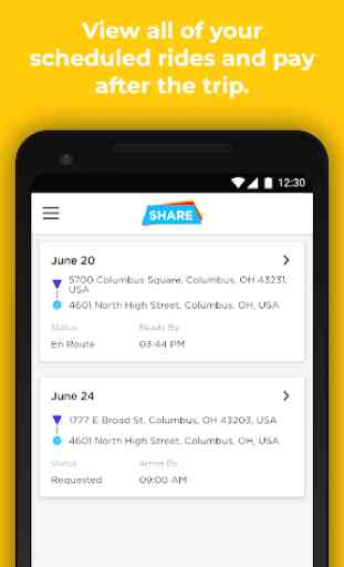 SHARE: Scheduled Mobility 4