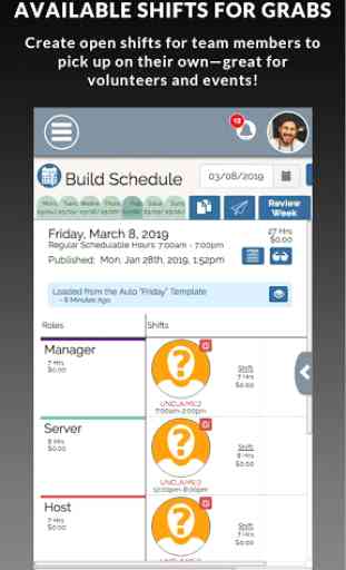 SHIFTR Employee Scheduling and Time Clock 3