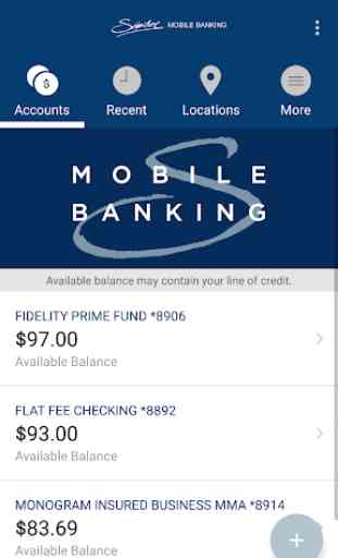 Signature Mobile Banking 2