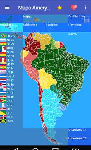 South America Map Free 2
