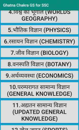SSC General Study Question Bank  in Hindi 2