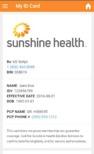 Sunshine Health 4