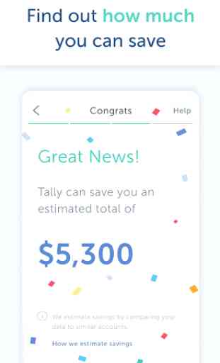 Tally: Manage & Pay Off Credit Card Debt Faster 2