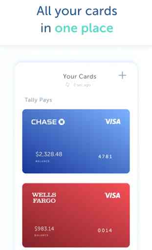 Tally: Manage & Pay Off Credit Card Debt Faster 3