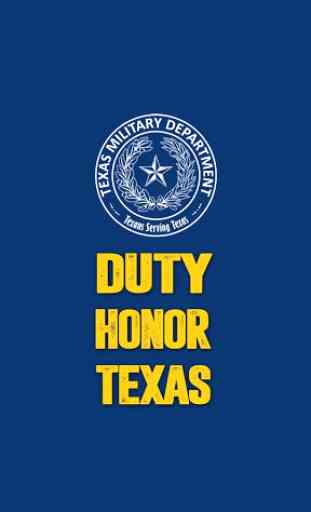 Texas Military Department App 1