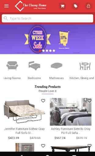 The Classy Home - Online Furniture Store 1