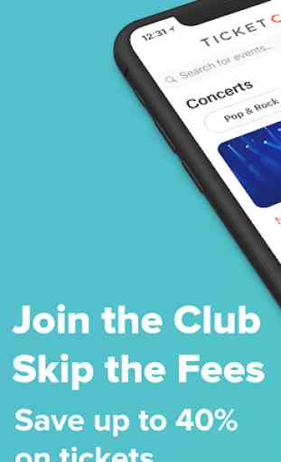 Ticket Club - No Fee Tickets to Events 1