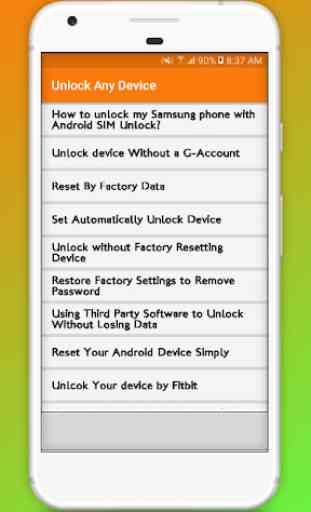 Unlock any Device Tricks & Techniques 1