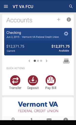 VT VA FCU Mobile Banking 2