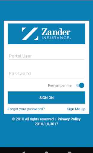 Zander Insurance App 1