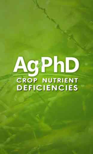 Ag PhD Crop Nutrient Deficiencies 1