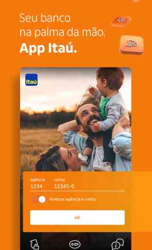 Banco Itaú: sua conta no app 1