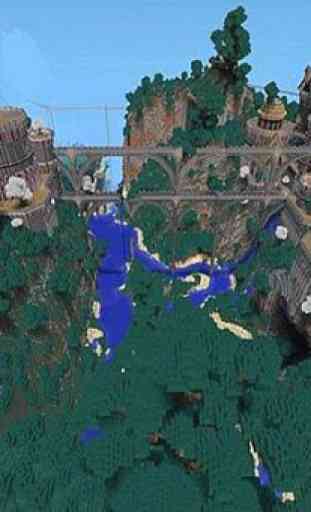 Castle Ruins map for MCPE 3