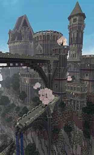 Castle Ruins map for MCPE 4