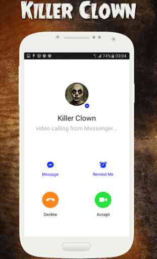 Killer Clown Video Call 2