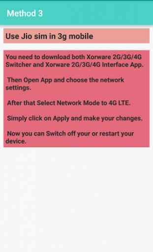 Use 4G on 3G Phone VoLTE 4