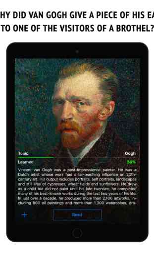 Van Gogh - interactive biography 4