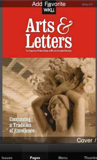 WKU Arts & Letters 1