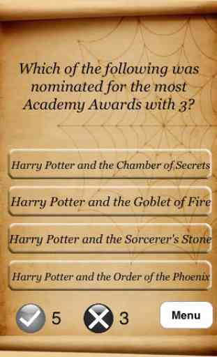 World of Harry Potter Trivia 4