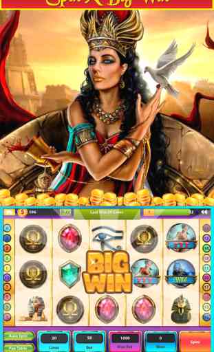 AAA Egyptian princess and Mummy Casino Slot Machine - Pharaoh Treasure Slots High Roller Bet Picks 1