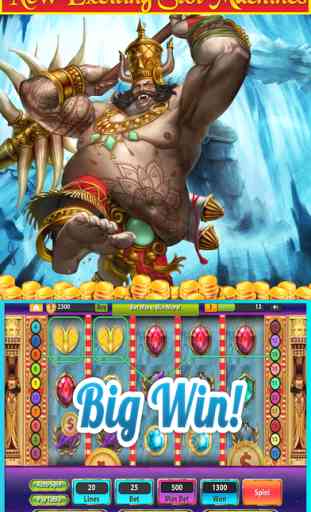 AAA Egyptian princess and Mummy Casino Slot Machine - Pharaoh Treasure Slots High Roller Bet Picks 3