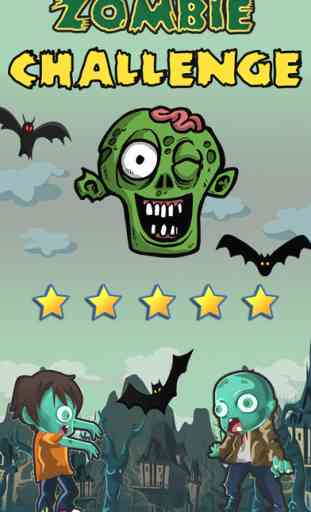 Zombie Challenge Run Game with Zombies: Fun for Early Grades and Kindergarten Kids 1