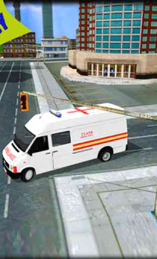 Ambulance Rescue 3D Simulator 2