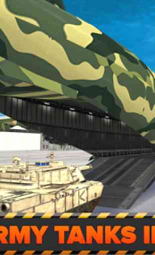 Army Cargo Plane Airport 3D 2
