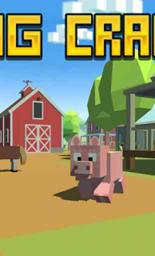 Blocky Pig Simulator 3D 1