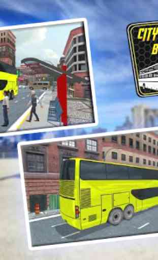 City Coach Bus Sim Driver 3D 2