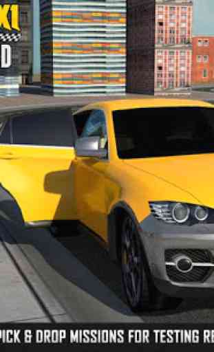 Electric Taxi Car Simulator 3D 3