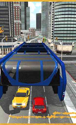 Elevated Bus Driving in City 4
