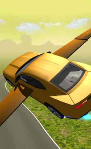 Flying Muscle Car Simulator 3D 2