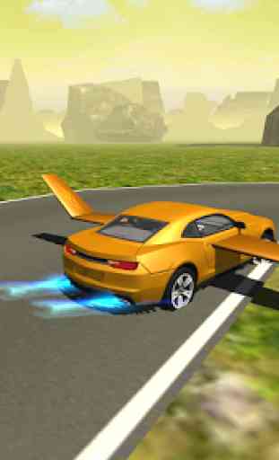 Flying Muscle Car Simulator 3D 3