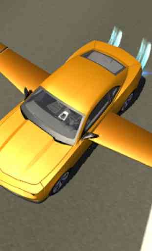 Flying Muscle Car Simulator 3D 4