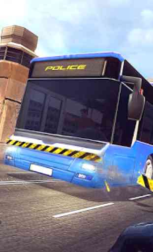 Prison Escape Police Bus Drive 1