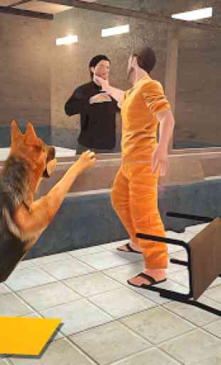 Prison Escape Police Dog Chase 4