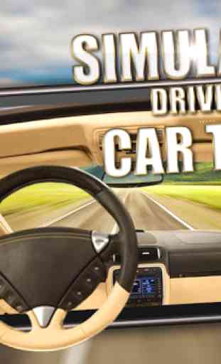 Simulator driving car two 2
