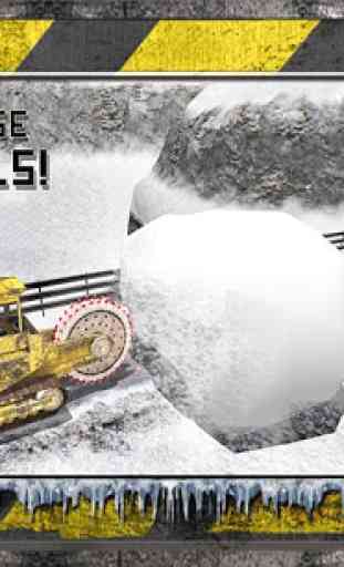 Snow Excavator Crane Operator 3
