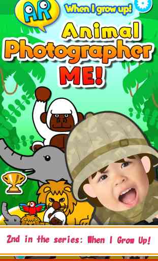 When I grow up! AR Animal Photographer ME! 1