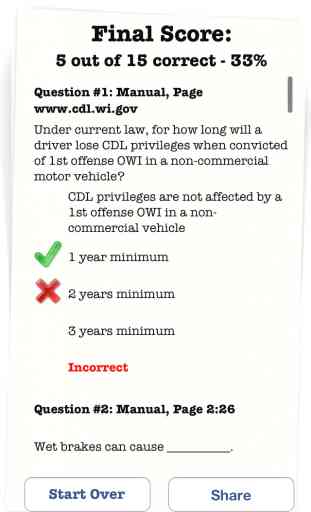 WI DMV Commercial Driver Practice Test 3
