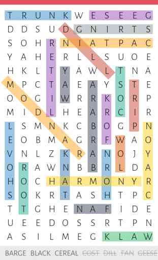 Word Search Colorful 2 1