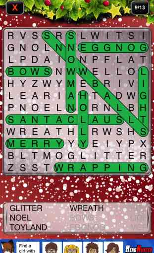 Word Search Xmas Party 4