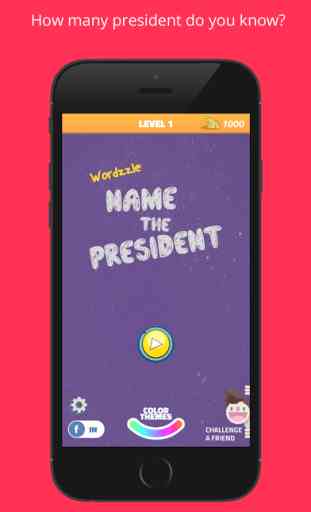 Wordzzle: US presidents trivia, Name the president 1