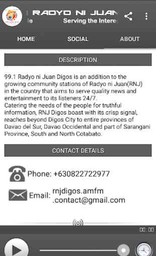 99.1 Radyo ni Juan Digos City, Philippines 4