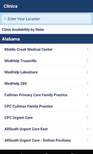 Access2day Clinic Finder 1